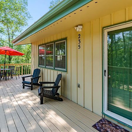 River Access Cabin W Hot Tub, Deck, Grill, & Wifi 루레이 외부 사진